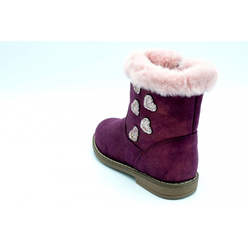 KTINNI KLK16805 BURDEOS  BOTA DE NIñA