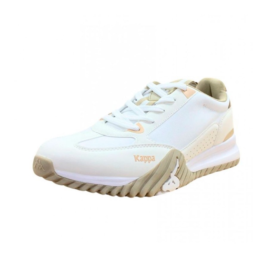 Kappa AUTHENTIC ARKLOW BLANCO/BEIGE