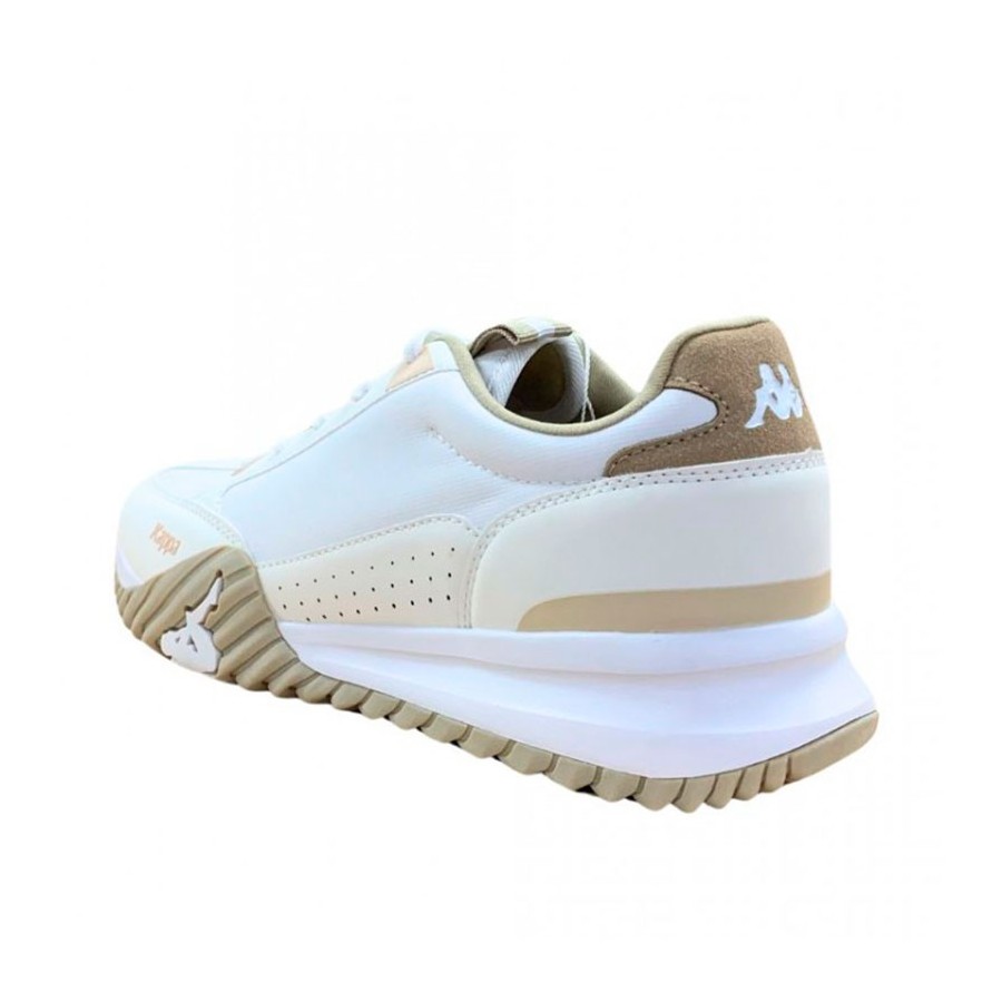 Kappa AUTHENTIC ARKLOW BLANCO/BEIGE