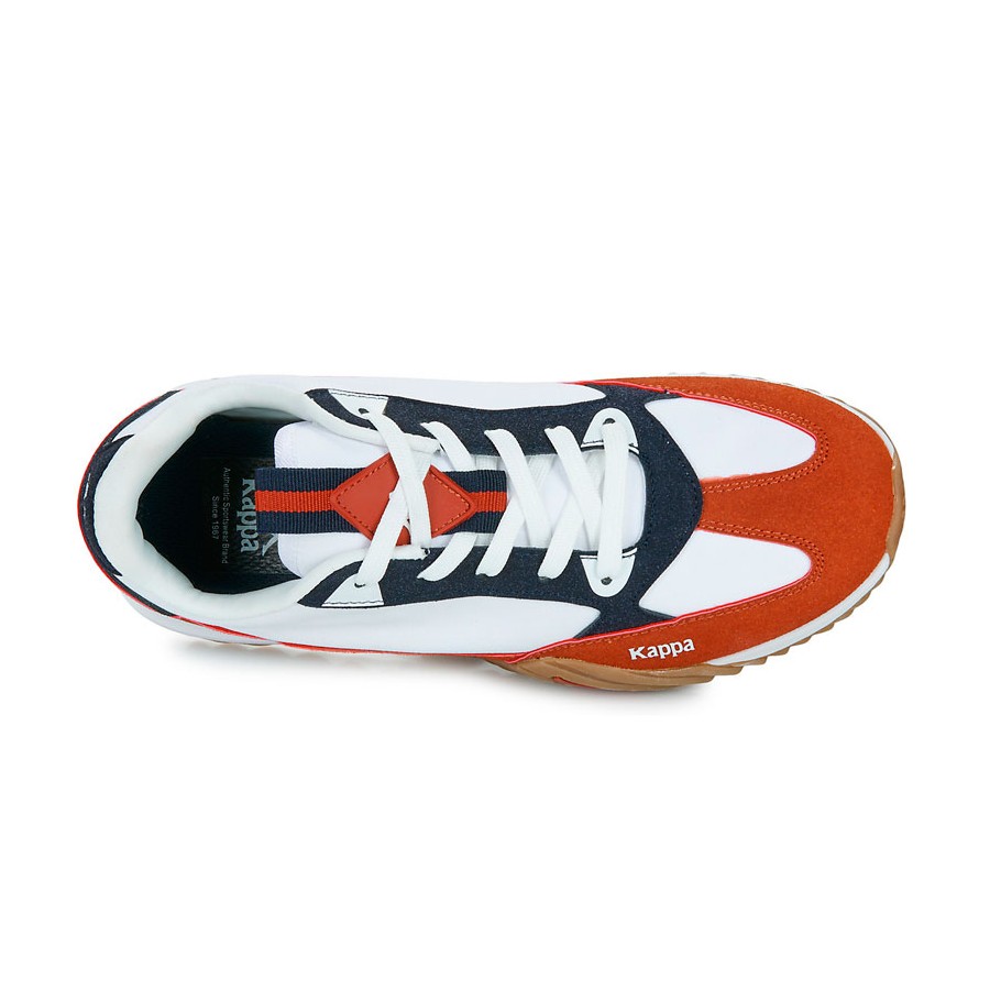 Kappa AUTHENTIC ARKLOW BLANCO/ROJO