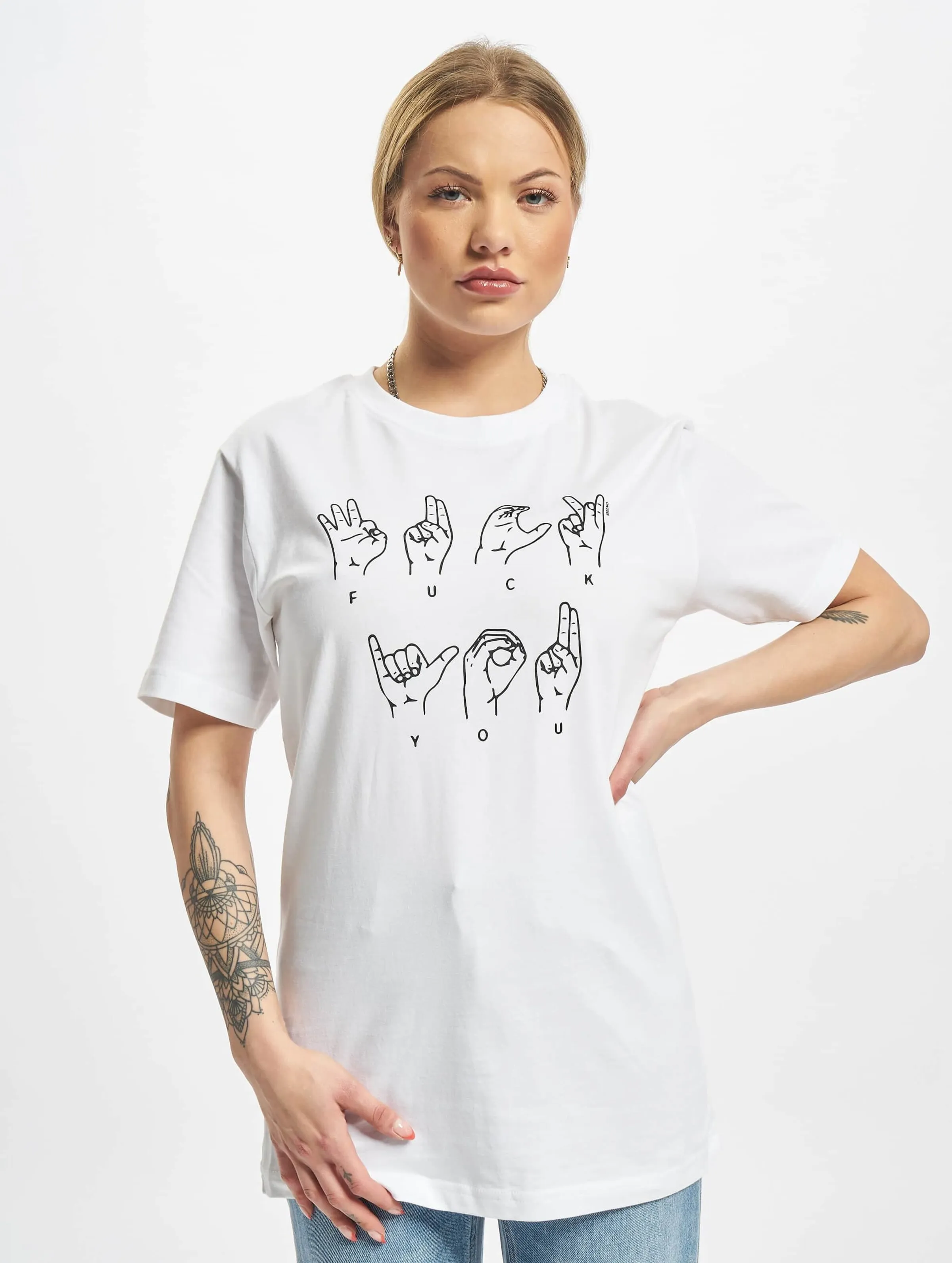 Ladies Fu Sign Language