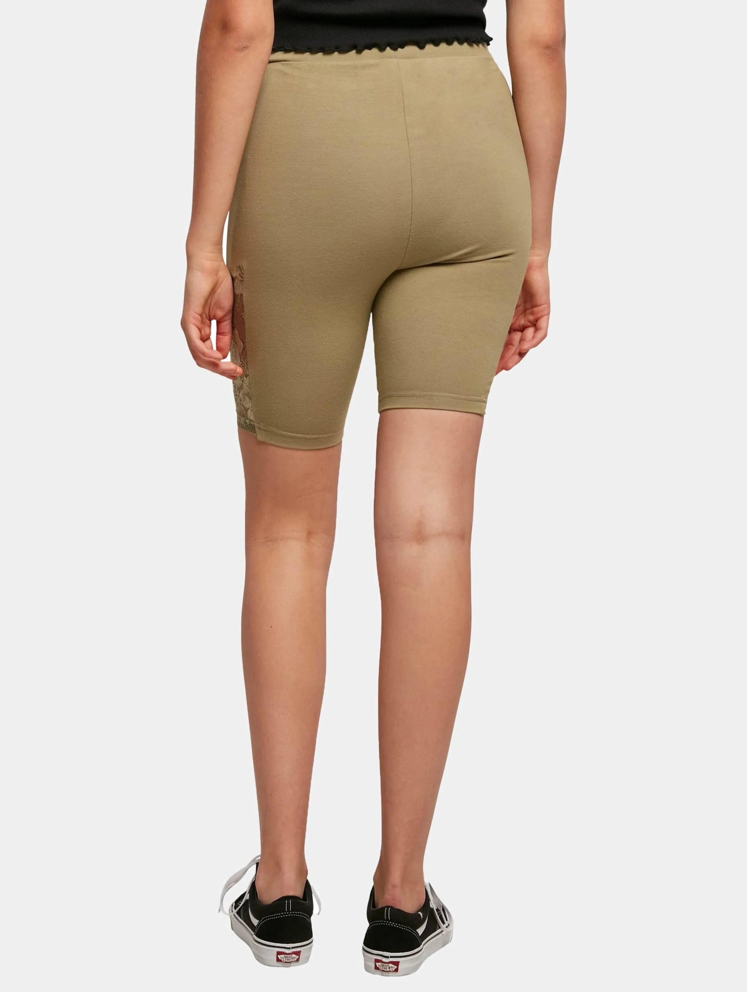 Ladies High Waist Lace Inset