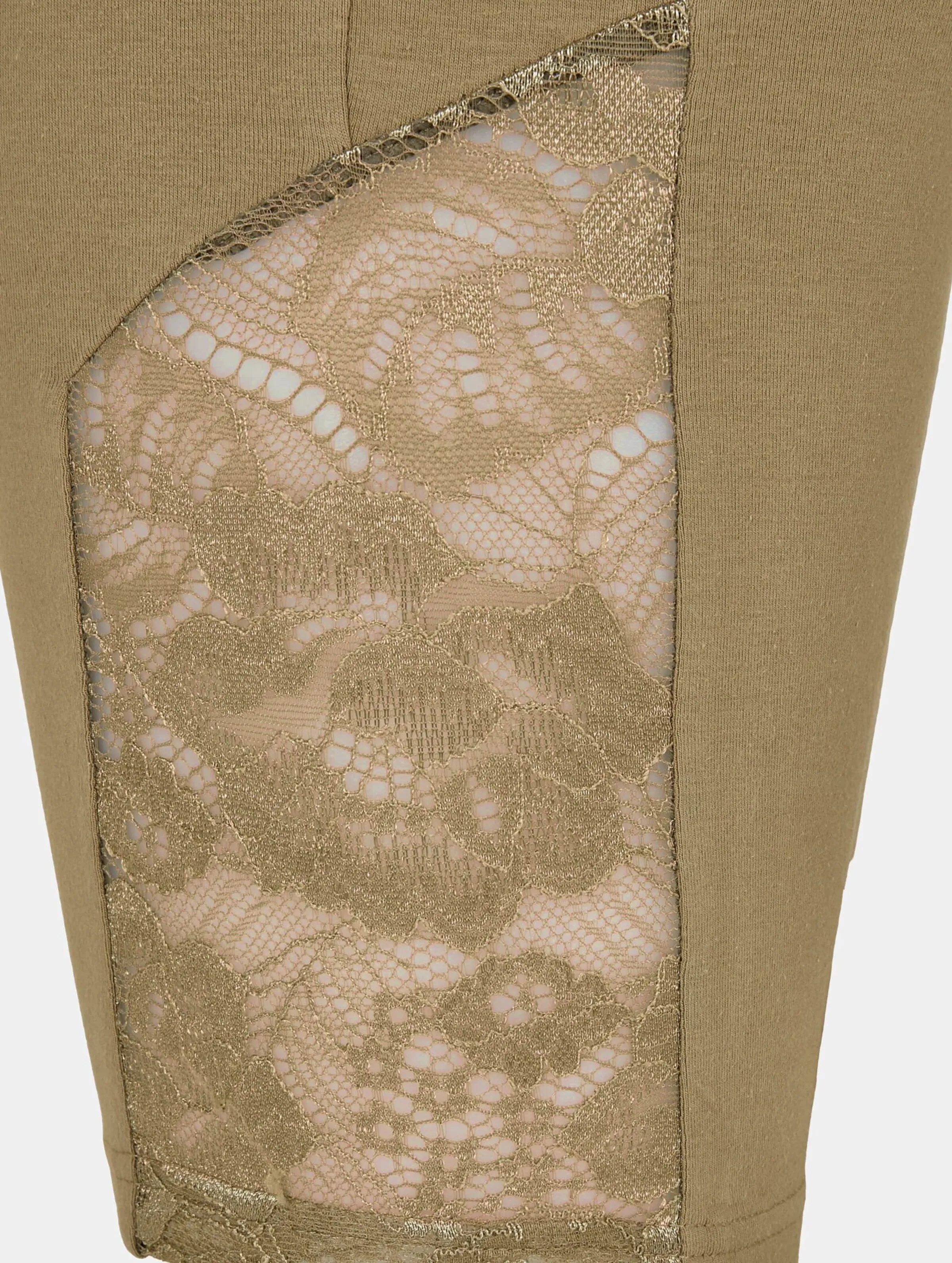 Ladies High Waist Lace Inset