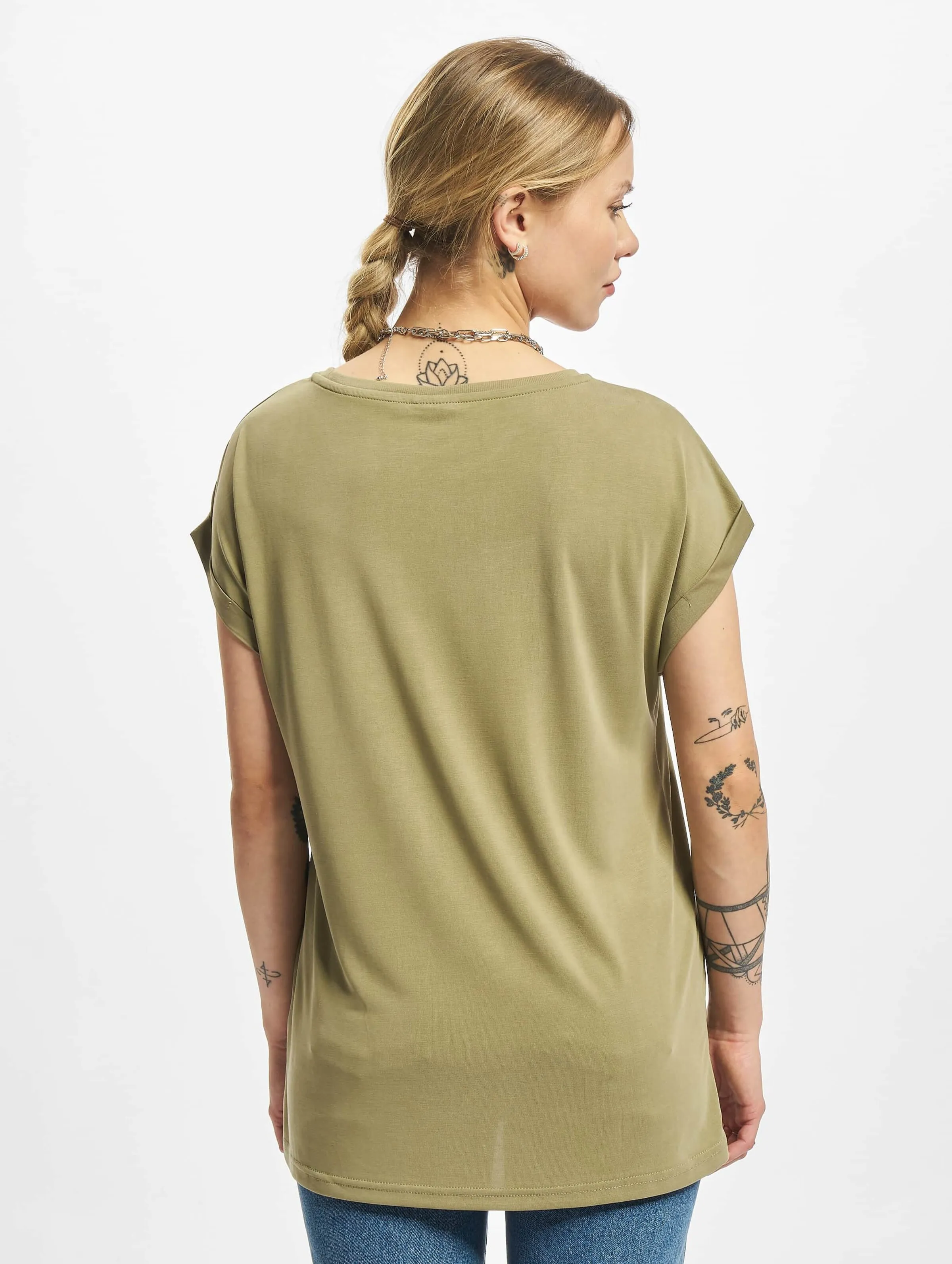 Ladies Modal Extended Shoulder
