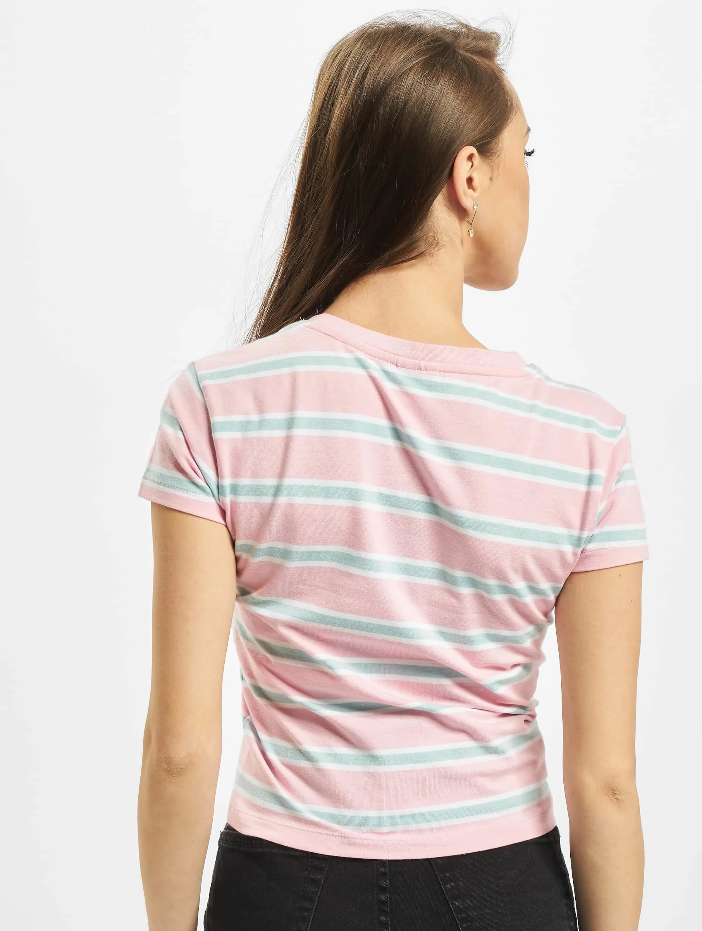 Ladies Stripe Cropped 