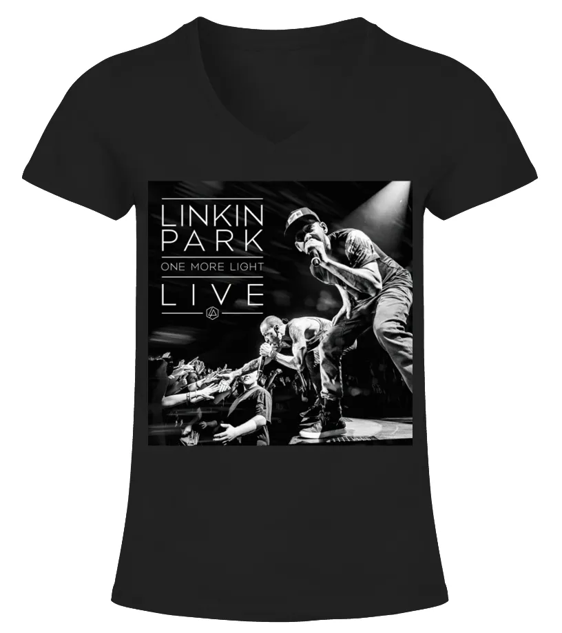 Linkin Park BK (19) Camiseta cuello pico Mujer