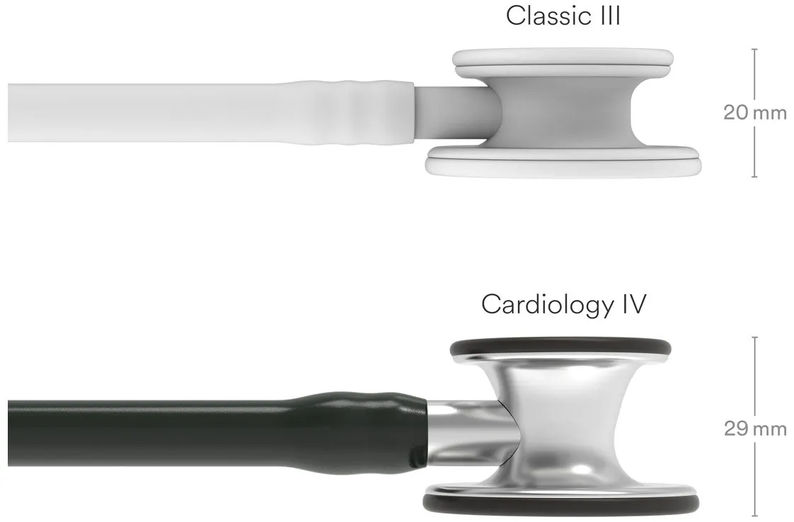 Littmann Cardiology IV 22 Diagnostic Stethoscope in Black
