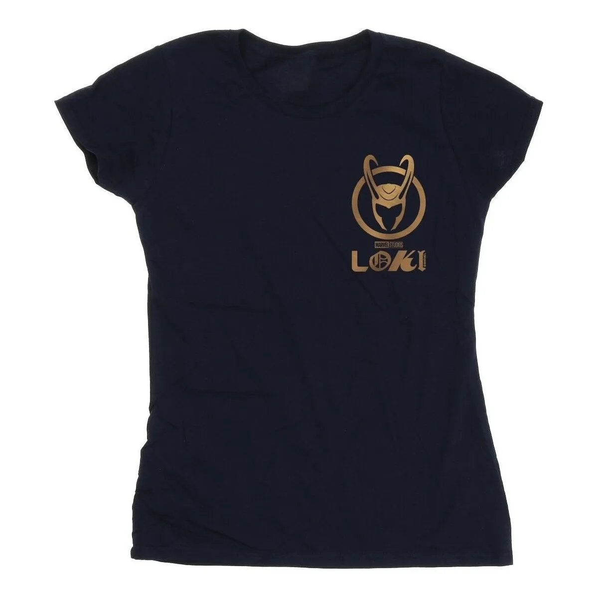 Loki Horn Logo Faux Pocket