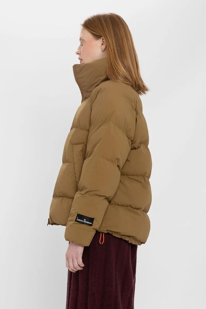 LOREAK MENDIAN CHAQUETA CORTA LAINO BROWN OCHRE