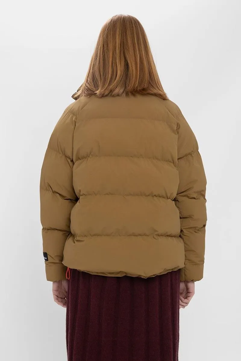 LOREAK MENDIAN CHAQUETA CORTA LAINO BROWN OCHRE