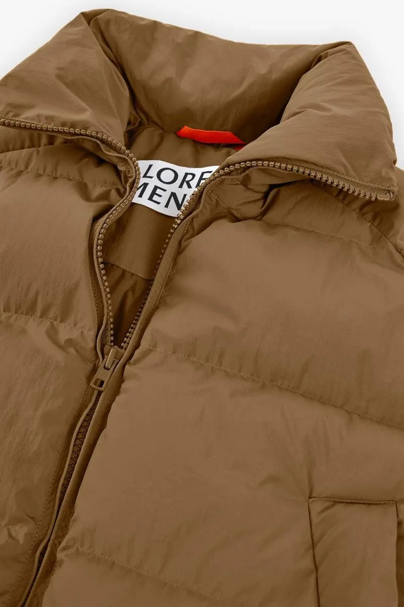 LOREAK MENDIAN CHAQUETA CORTA LAINO BROWN OCHRE