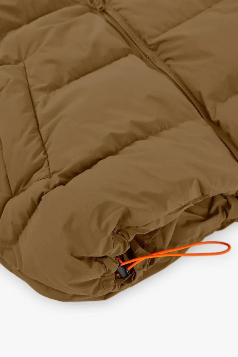 LOREAK MENDIAN CHAQUETA CORTA LAINO BROWN OCHRE