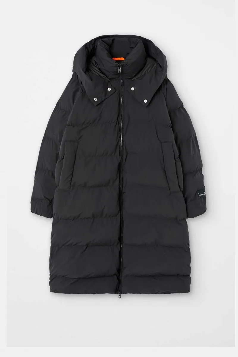 LOREAK MENDIAN CHAQUETA LARGA LANBRO NEGRA