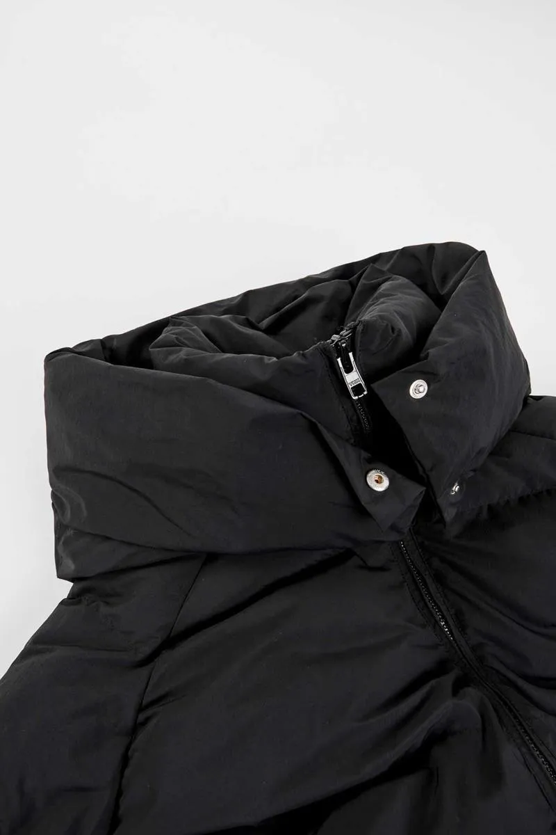 LOREAK MENDIAN CHAQUETA LARGA LANBRO NEGRA
