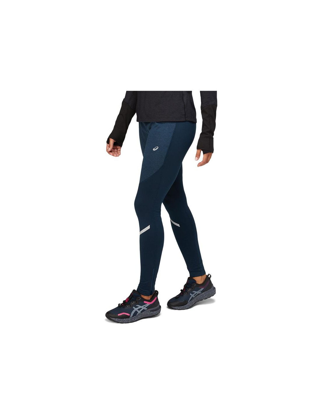 MALLAS DE RUNNING ASICS LITESHOW WINTER TIGHT W BLUE