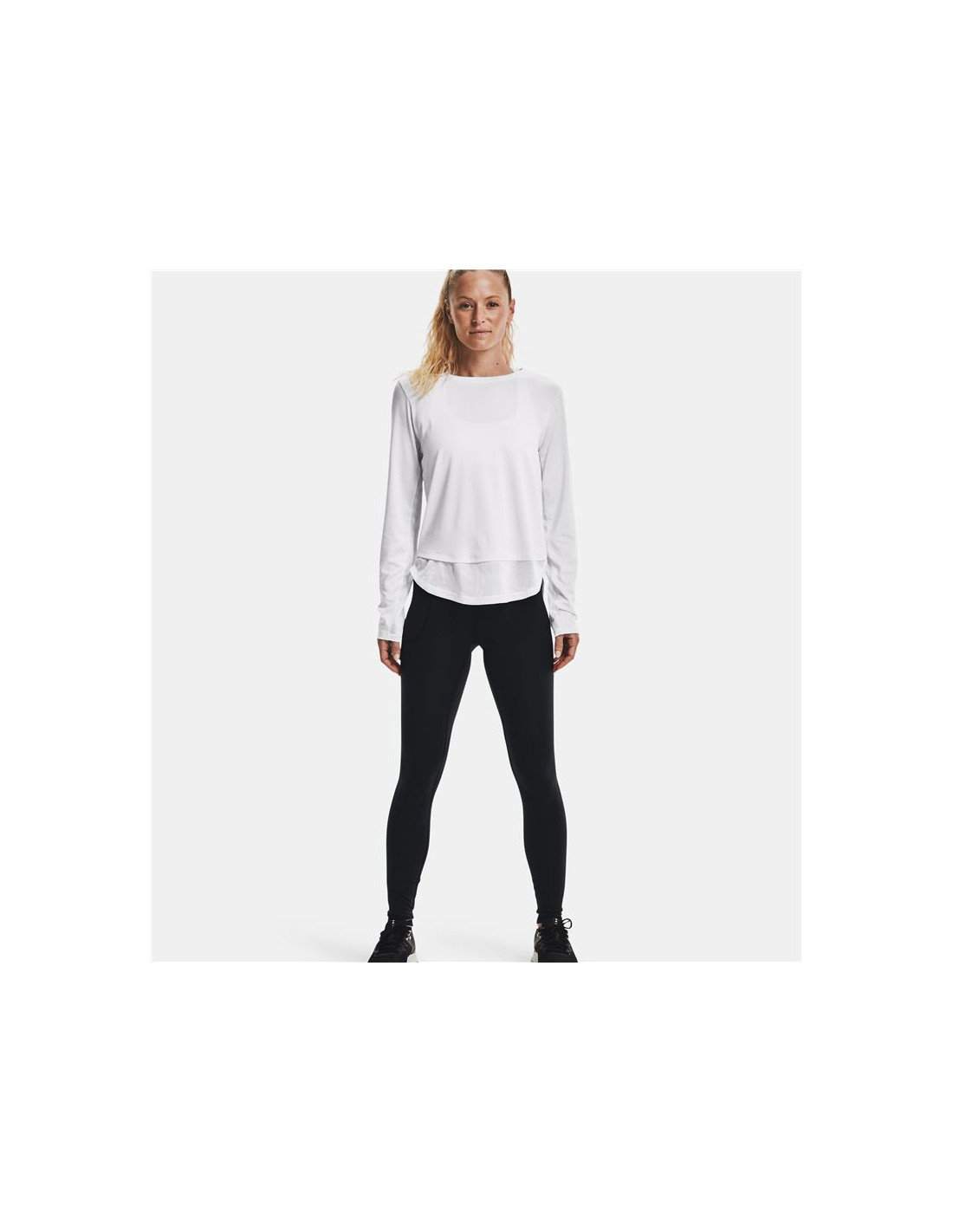 Mallas Under Armour Motion Mujer Negro