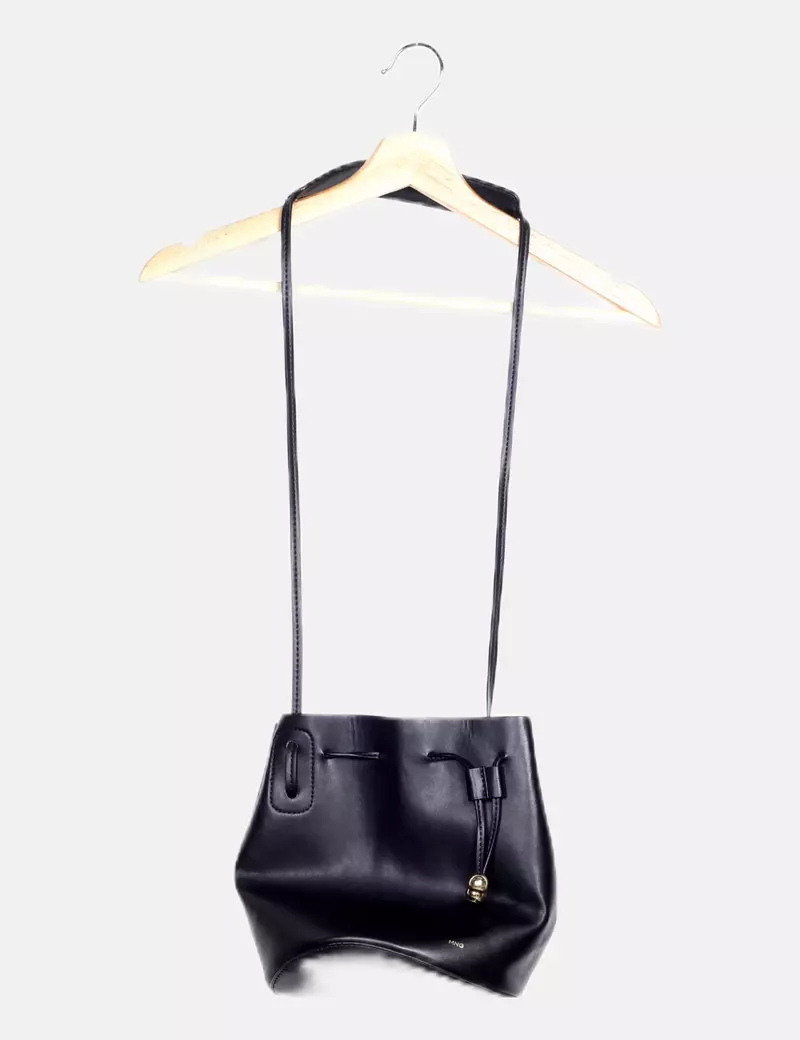 Mango Bolso bombonera negro
