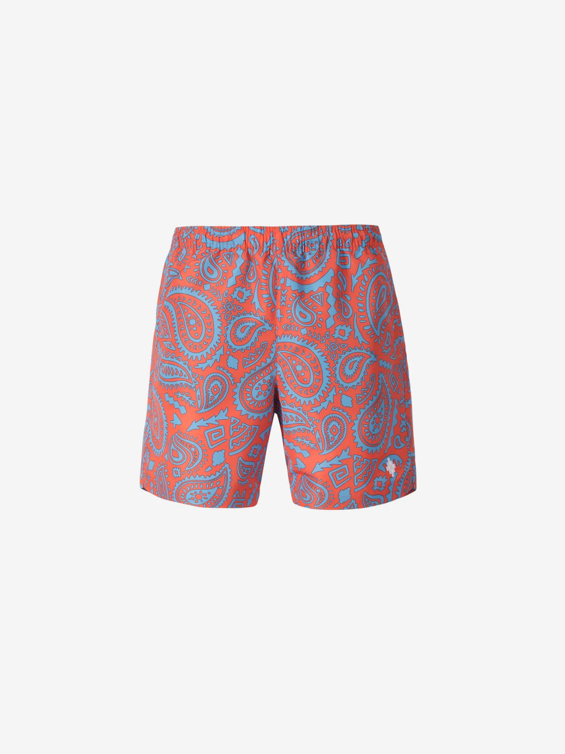 Marcelo Burlon Bañador Técnico Estampado