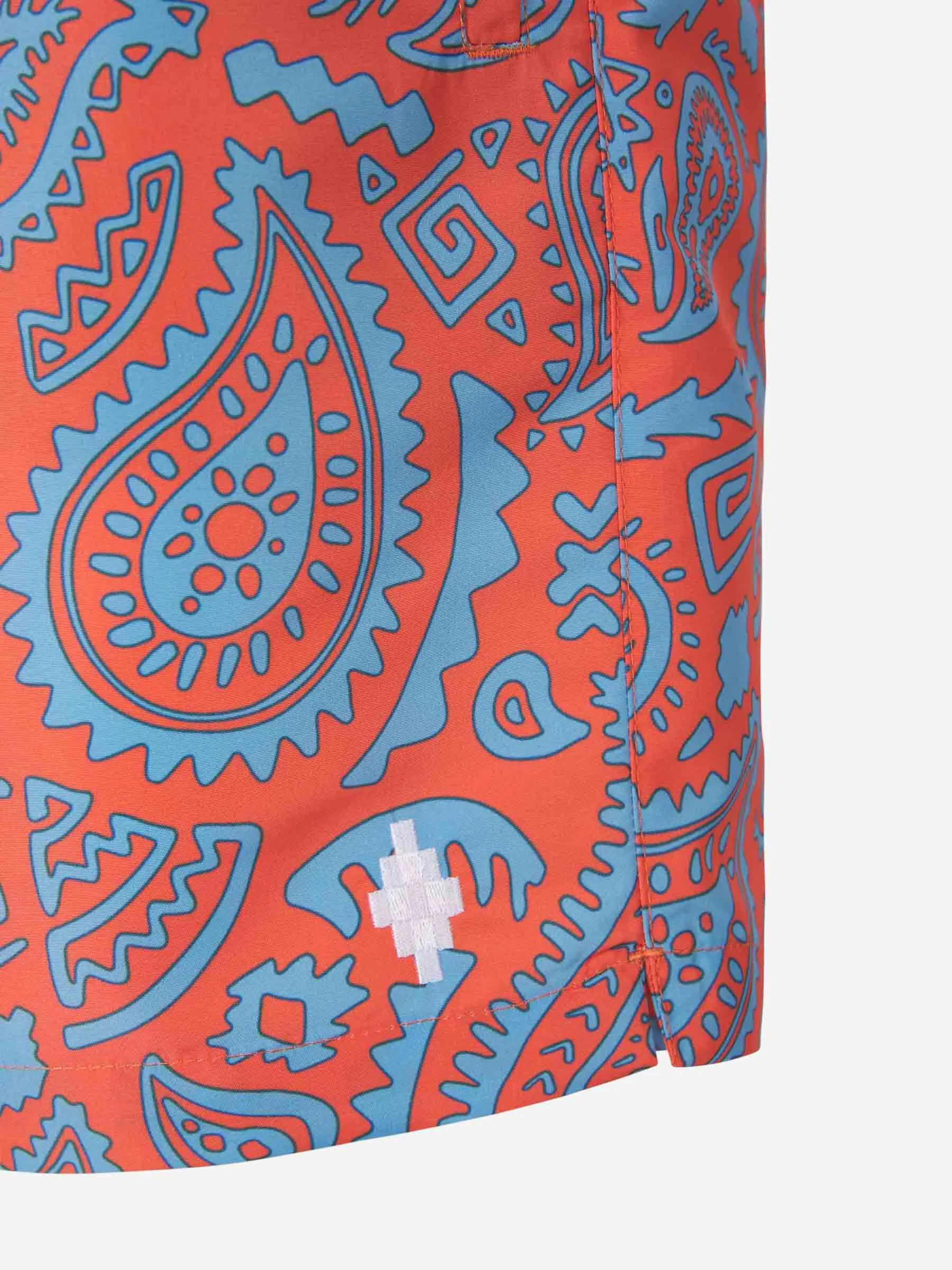 Marcelo Burlon Bañador Técnico Estampado