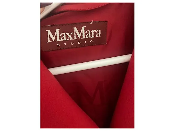 Max Mara ABRIGO Roja 