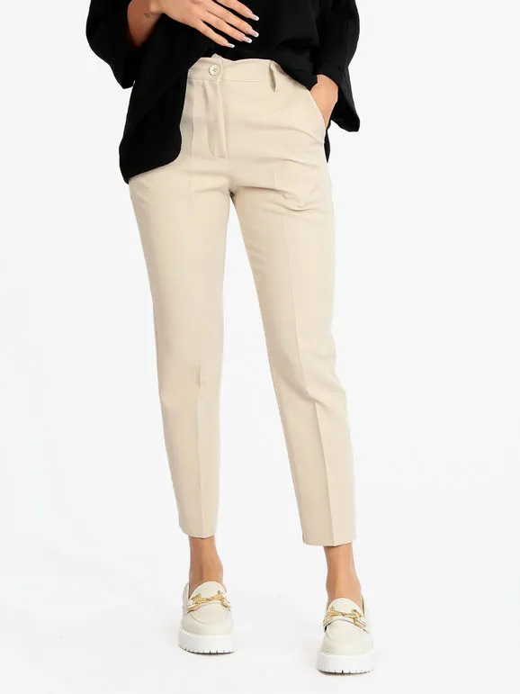 Melitea Pantalón pitillo clásico de mujer