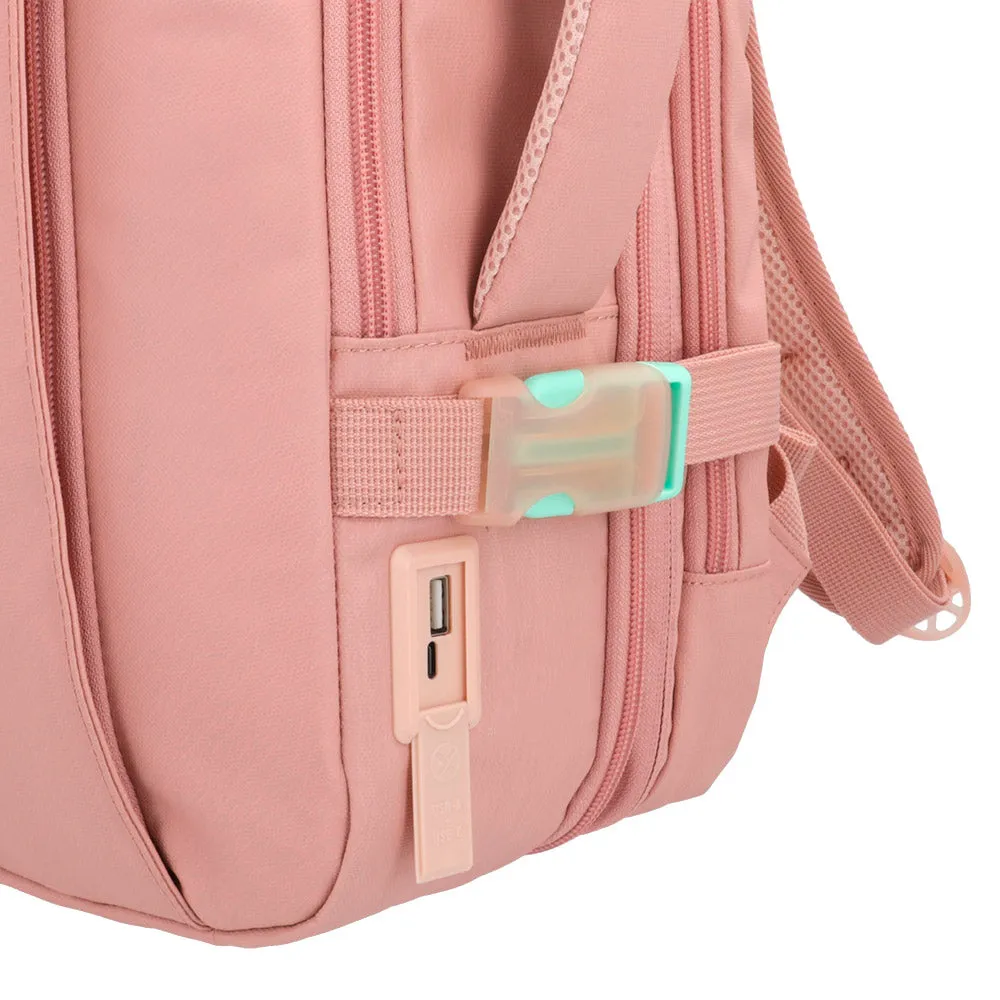 Mochila de viaje Discovery rosa XL