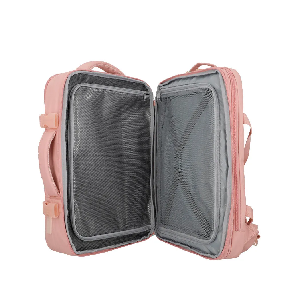 Mochila de viaje Discovery rosa XL