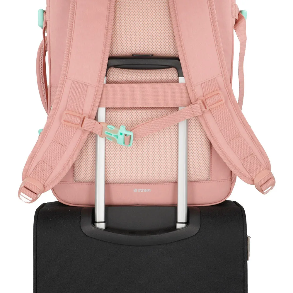 Mochila de viaje Discovery rosa XL