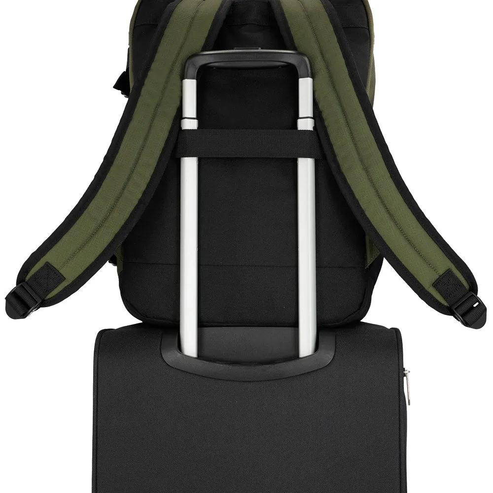 Mochila de viaje Litemove verde L