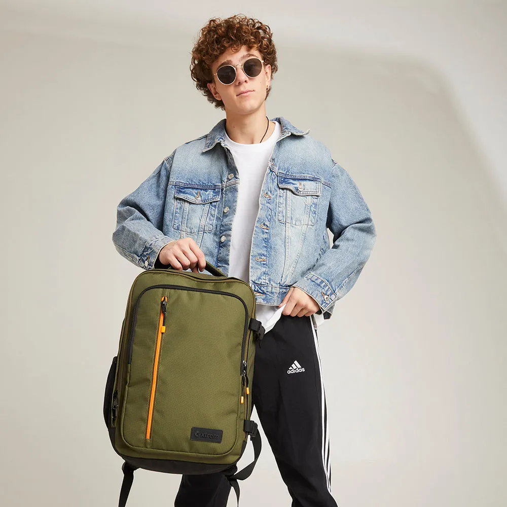 Mochila de viaje Litemove verde L