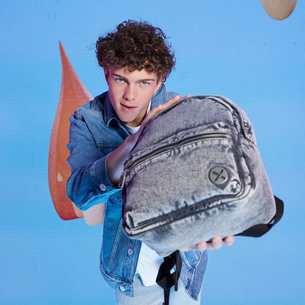 Mochila Zenna gris S