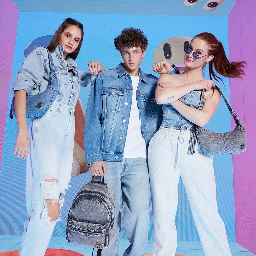 Mochila Zenna gris S