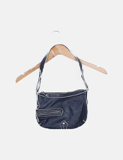 Mua! Bolso mini negro ribetes