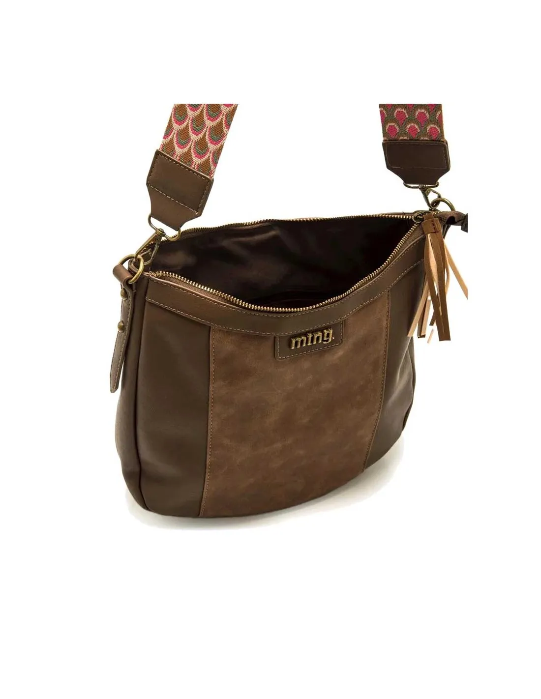 MUSTANG BOLSO BANDOLERA CON BANDA ETNICA SALTER