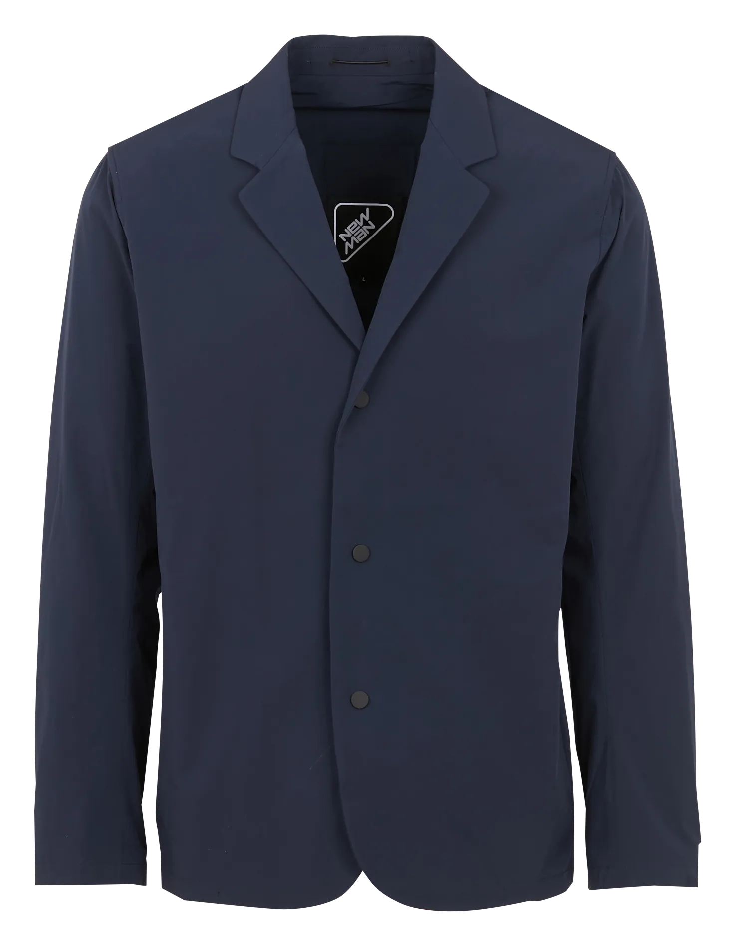 NEW MAN ROAD  CHAQUETA CON CUELLO SASTRE EN AZUL