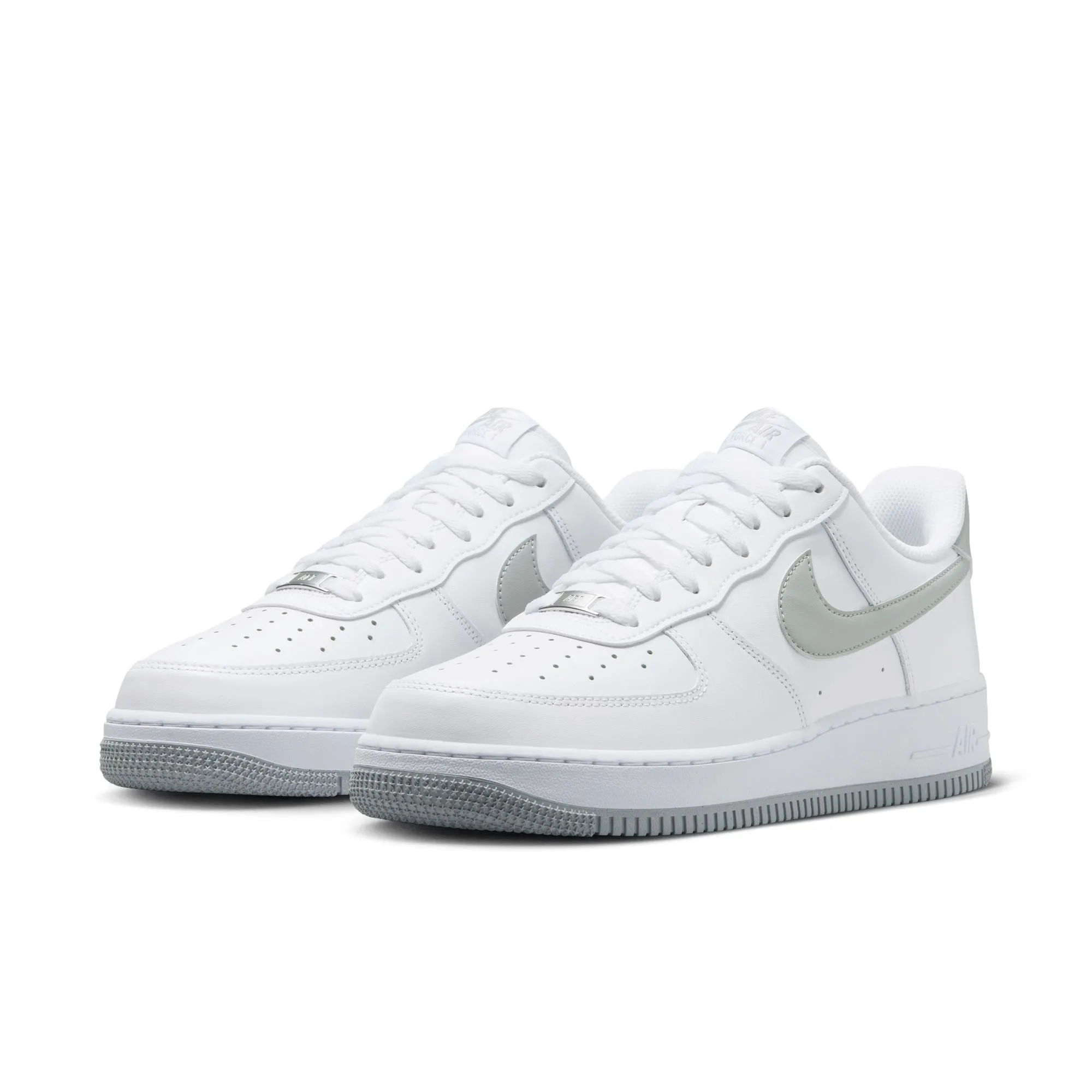 NIKE AIR FORCE 1 '07 WHITE/LT SMOKE GREYWHITE