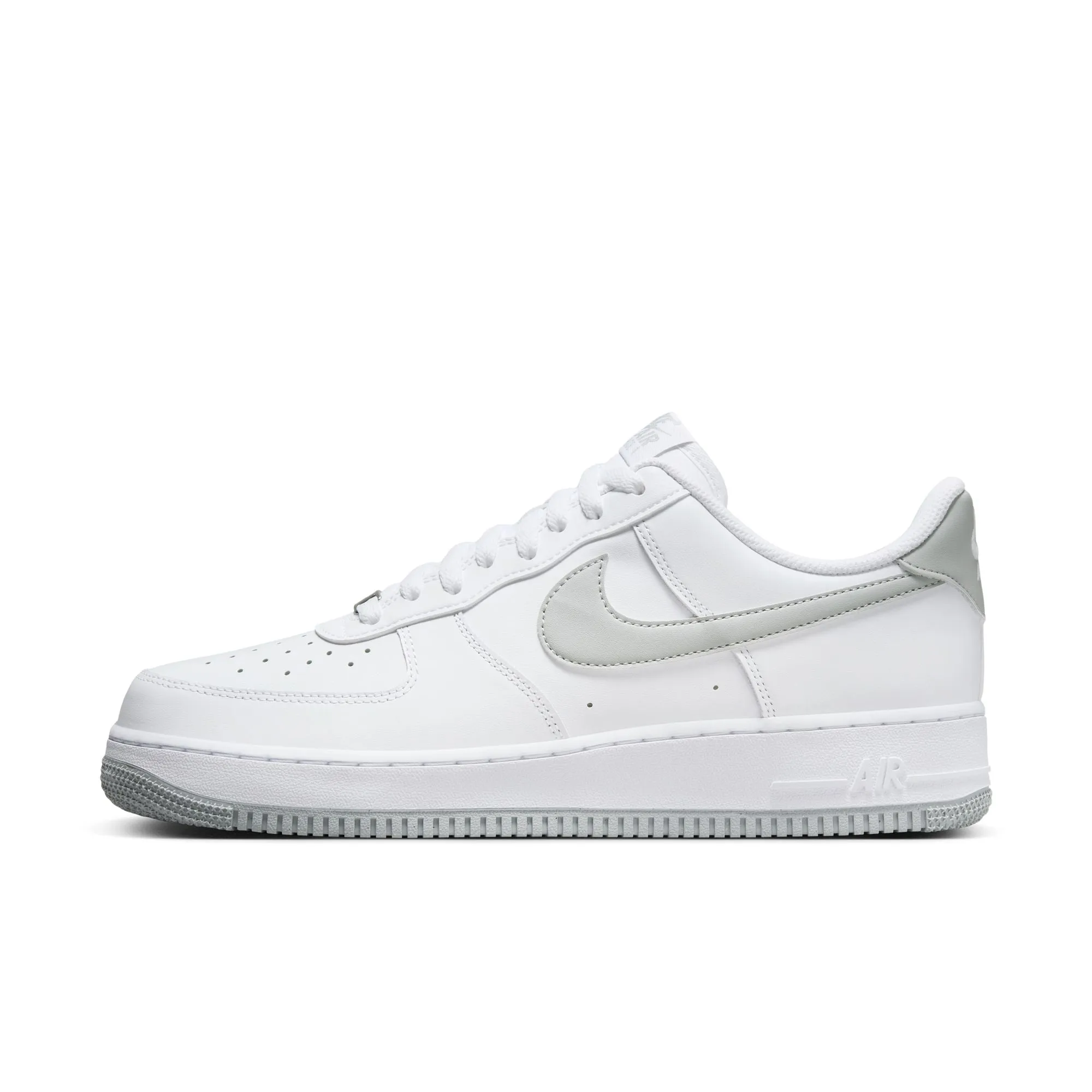 NIKE AIR FORCE 1 '07 WHITE/LT SMOKE GREYWHITE