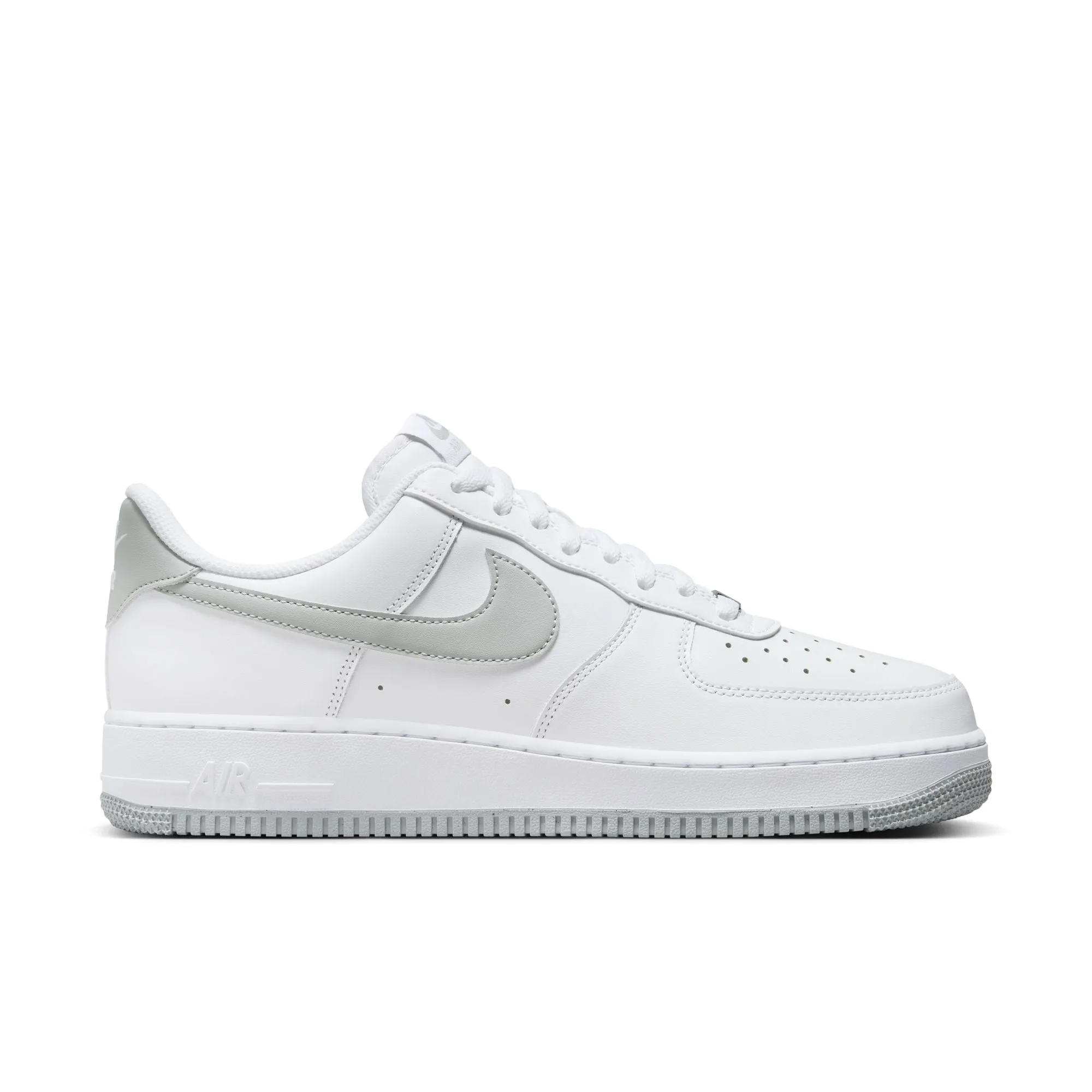 NIKE AIR FORCE 1 '07 WHITE/LT SMOKE GREYWHITE