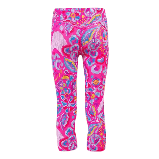 Nike Girls One Tight Capri Femme Pink