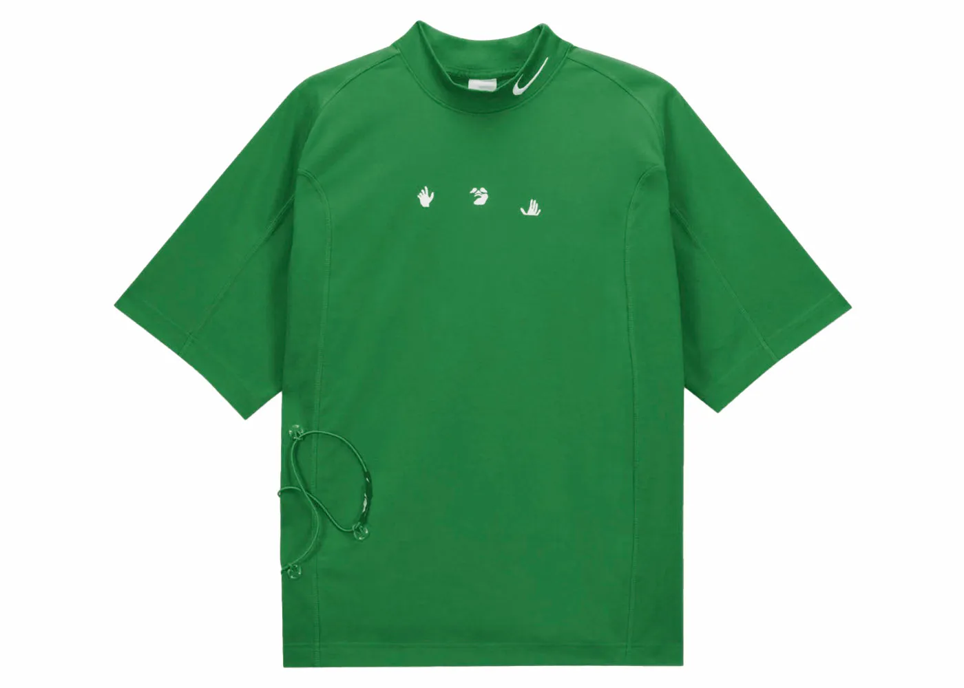 NIKE X OFFWHITE SHORT SLEEVE TOP GREEN