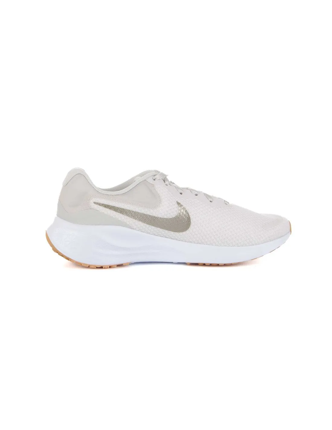 NIKE  ZAPATILLAS BEIGE REVOLUTION 7 FB2208 010 MUJER