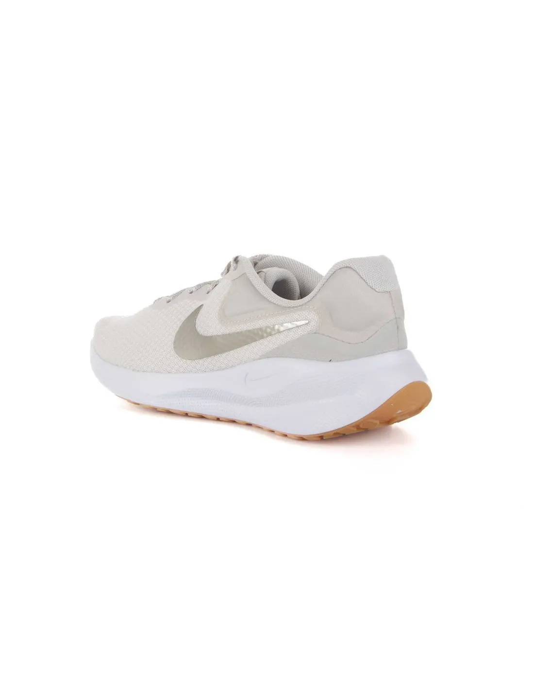 NIKE  ZAPATILLAS BEIGE REVOLUTION 7 FB2208 010 MUJER