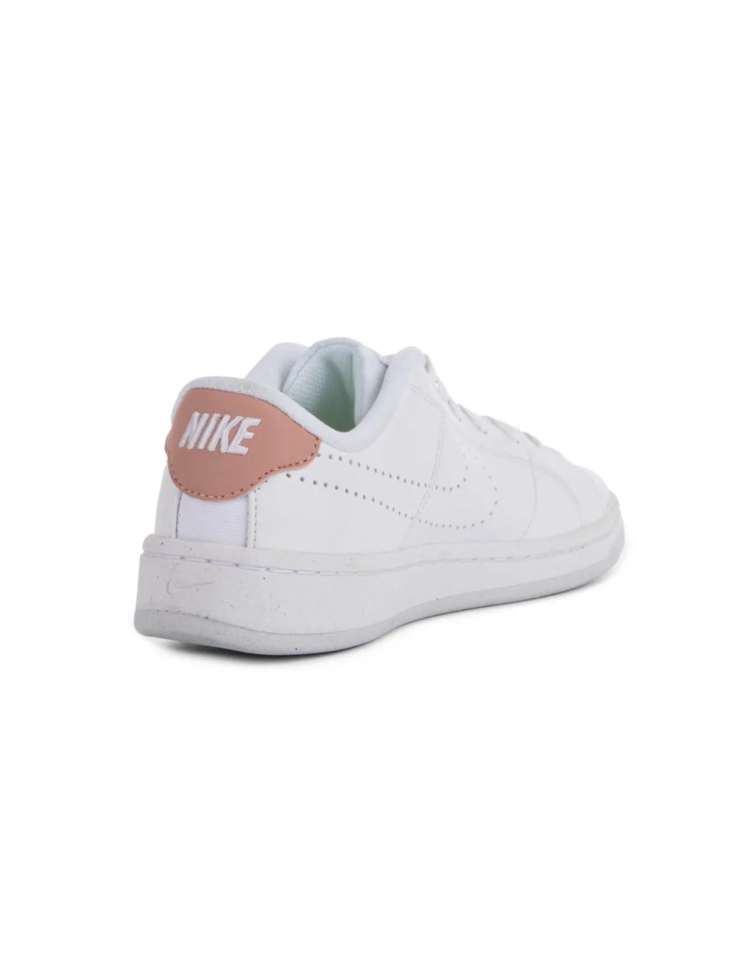 NIKE  ZAPATILLAS BLANCO Y ROSA COURT ROYALE 2 NN MUJER