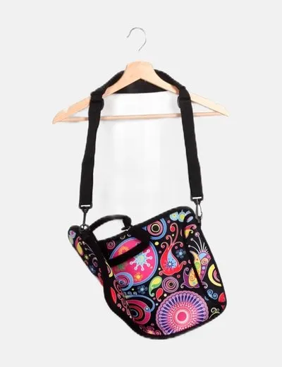 NoName Bolso maletín portátil negro