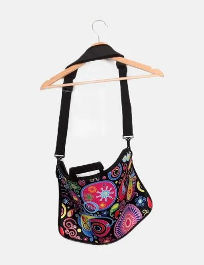 NoName Bolso maletín portátil negro
