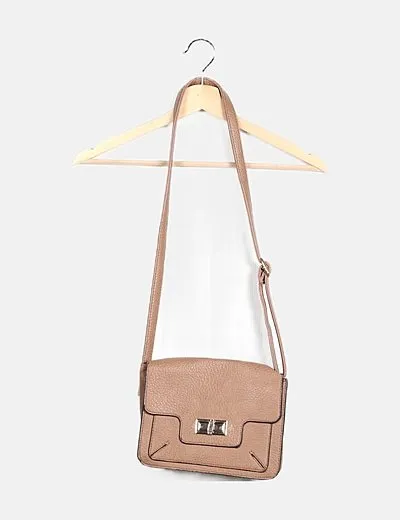 NoName Bolso marrón encerado