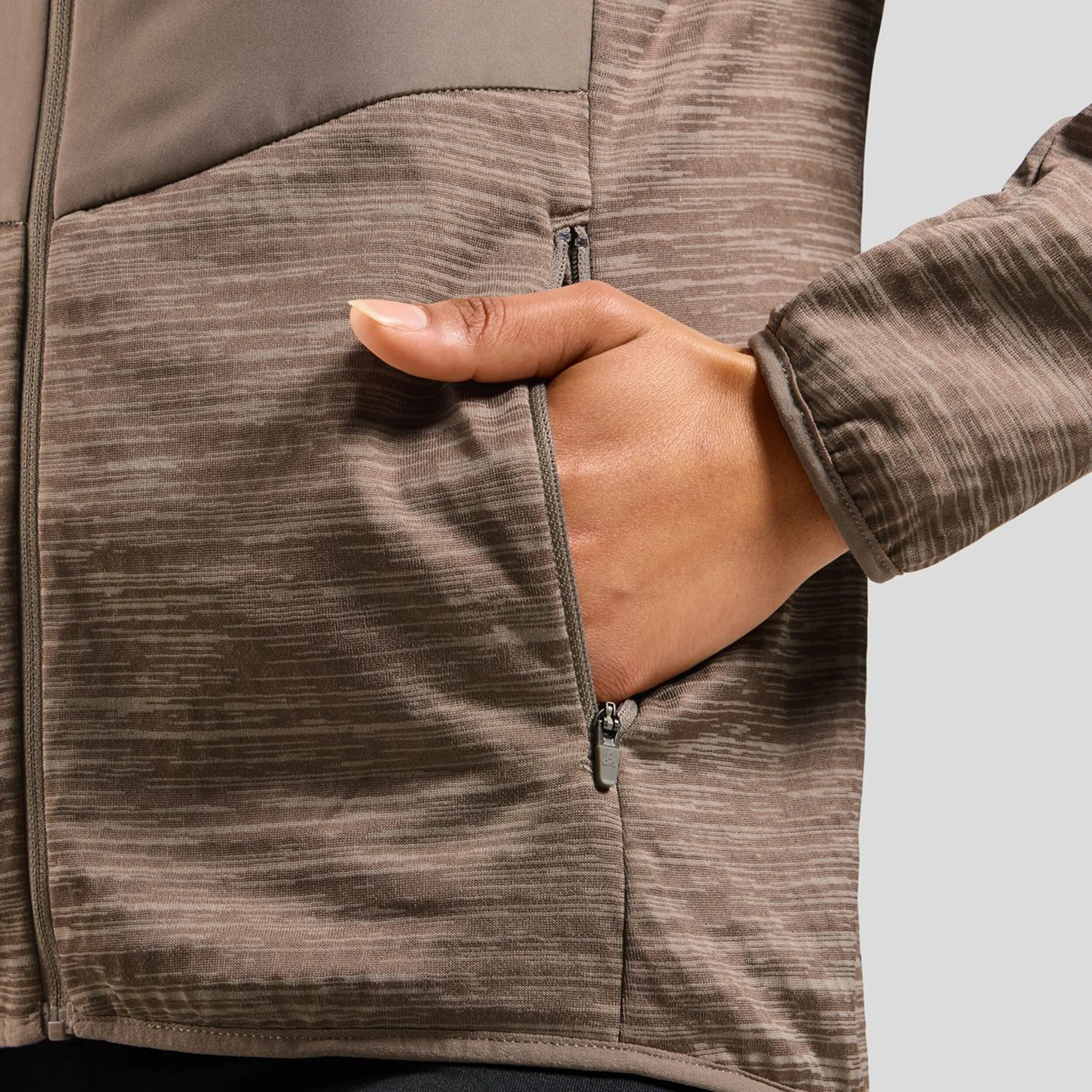 Odlo Essential Insulator Hybrid Chaqueta Para Correr Mujeres