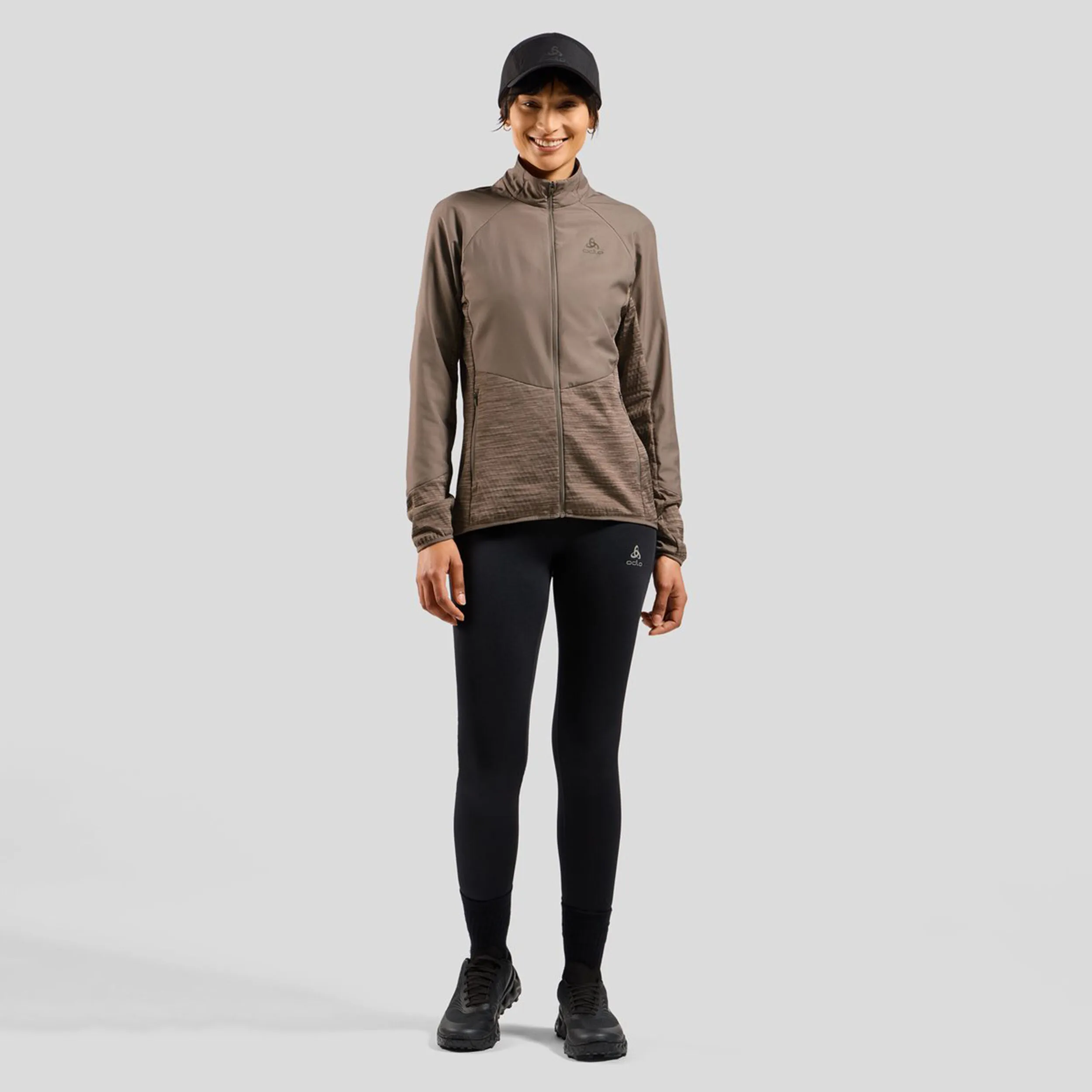 Odlo Essential Insulator Hybrid Chaqueta Para Correr Mujeres