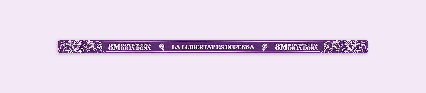 Pack 10 polseres 8M 2024 | La llibertat es defensa