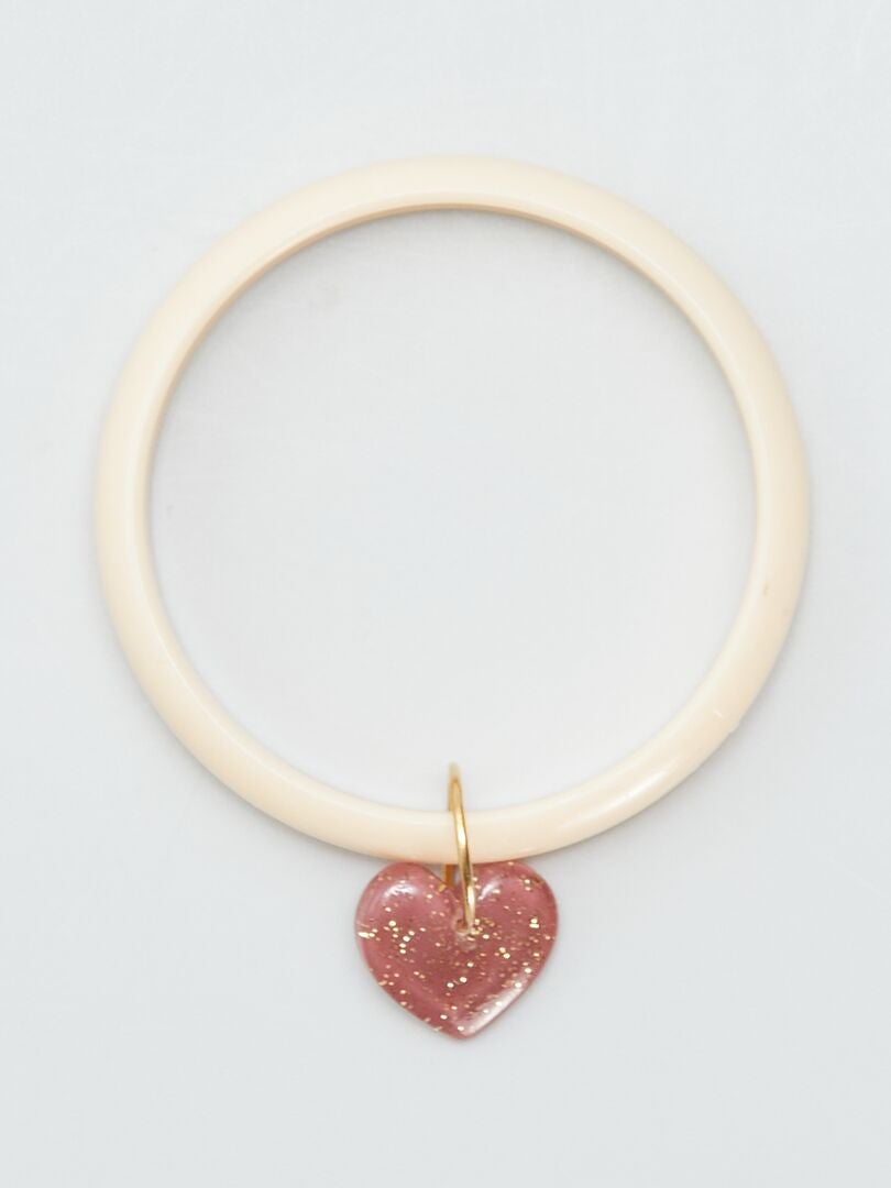 PACK DE 5 PULSERAS  ROSA